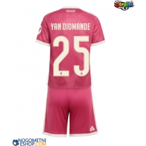 Otroški Nogometni dresi Real Madrid Yan Diomande #25 Tretji 2026-27 Kratek Rokav (+ Kratke hlače)